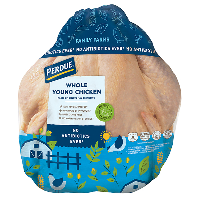 PERDUE® Fresh Whole Chicken with Giblets, 805