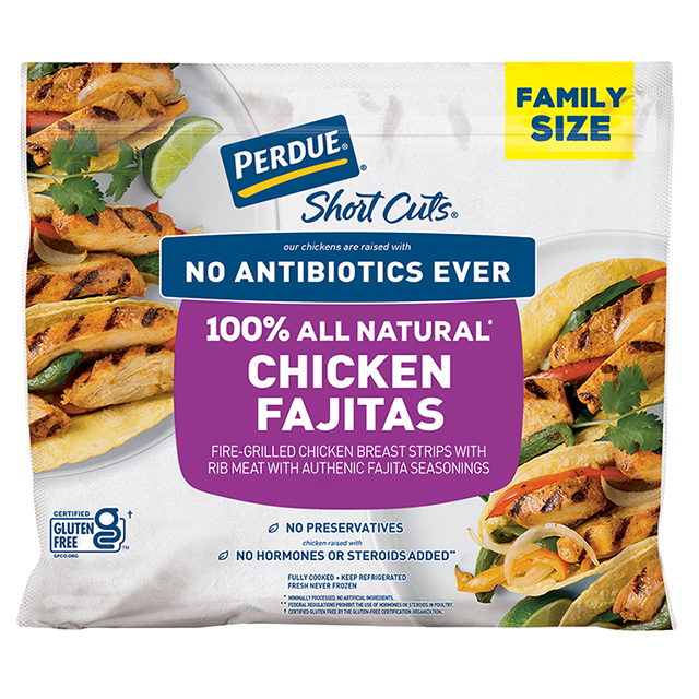 PERDUE® SHORT CUTS® Fajita Style Chicken Breast Strips, 16 OZ