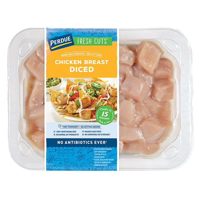 PERDUE® FRESH CUTS® Fresh Pre-Cut Diced Chicken Breast