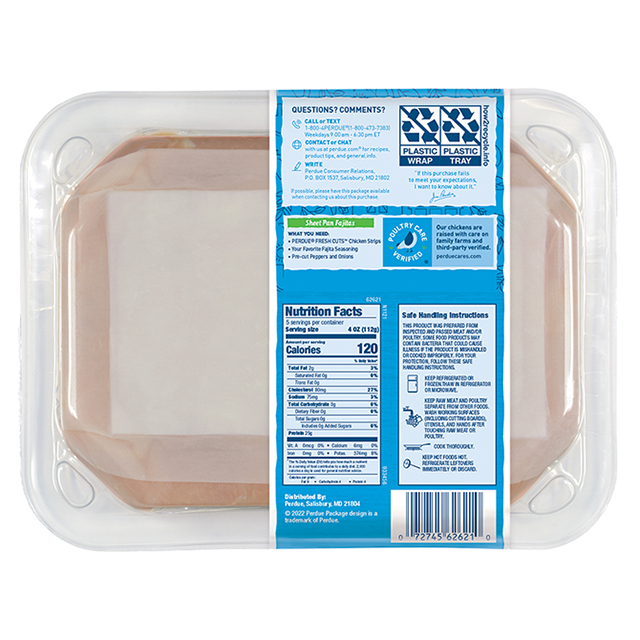 PERDUE® FRESH CUTS® Fresh Boneless Skinless Chicken Breast Strips PERDUE® FRESH CUTS® Fresh Boneless Skinless Chicken Breast Strips