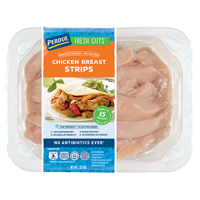PERDUE® FRESH CUTS® Fresh Boneless Skinless Chicken Breast Strips PERDUE® FRESH CUTS® Fresh Boneless Skinless Chicken Breast Strips
