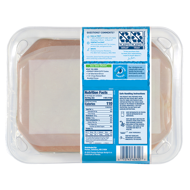 PERDUE® FRESH CUTS® Chicken Breast Cutlets