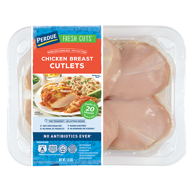 PERDUE® FRESH CUTS® Chicken Breast Cutlets