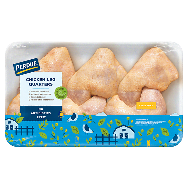 PERDUE® Fresh Chicken Leg Quarters Value Pack