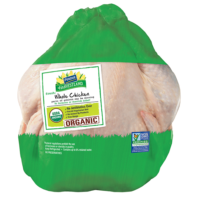 PERDUE® HARVESTLAND® Organic Whole Chicken with Giblets