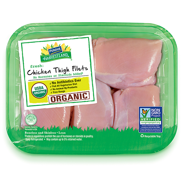 Harvestland by Perdue Organic Whole Chicken, 4.75-6lbs.