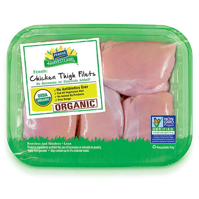 Just Bare Chicken Thighs, Organic & Natural