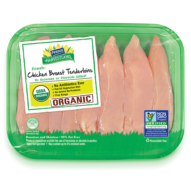 PERDUE® HARVESTLAND® Organic Chicken Breast Tenderloins