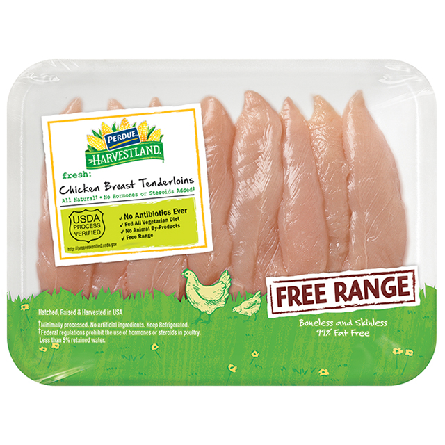 PERDUE® HARVESTLAND® Free Range Chicken Breast Tenderloins