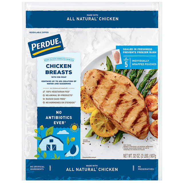 PERDUE® Boneless Skinless Chicken Breasts Individually Wrapped (2 lbs.)