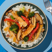 Easy Orange Chicken Strip Stir-Fry