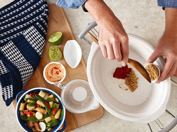 Slow Cooker Red Curry Chicken Recipe | Perdue Step 1