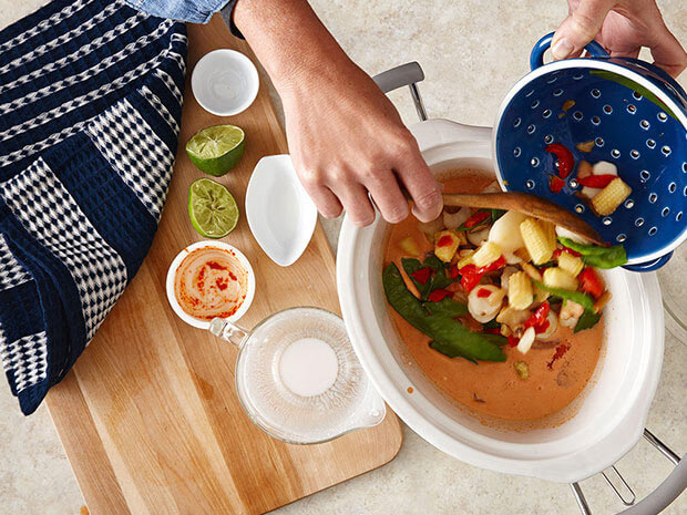 Slow Cooker Red Curry Chicken Recipe | Perdue Step 2