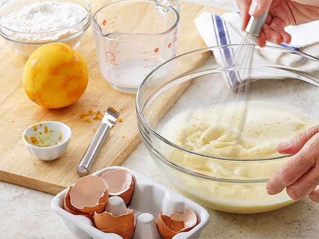 Step 1 Orange Cranberry Chicken Popovers Step 1