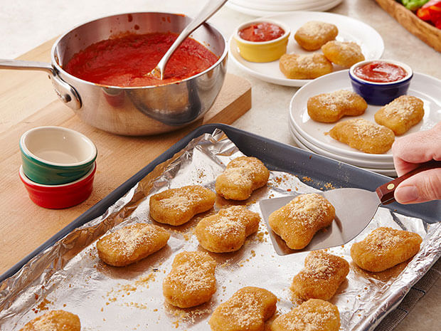 Step 4 Parmesan Baked Chicken Nuggets Step 4