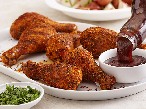 Step 3 Zesty BBQ Drumsticks Step 3