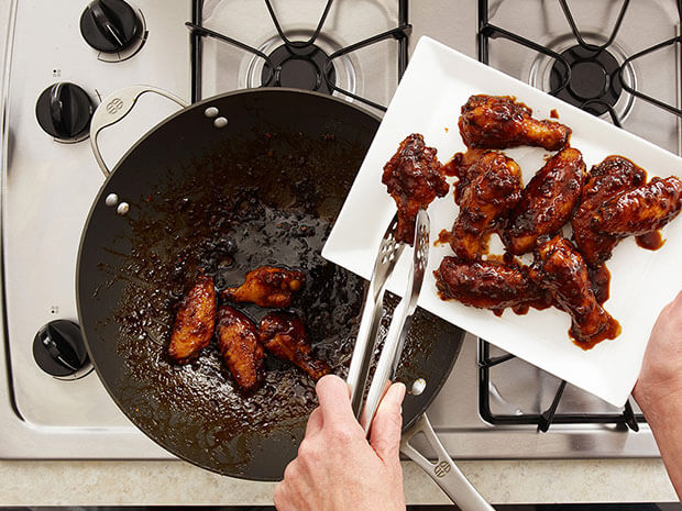 Air Fryer Garlic & Ginger Sweet Chicken Wings Step 4