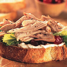 Cranberry Turkey Sandwich