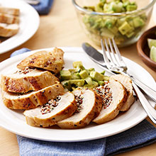 Quinoa Lime Stuffed Chicken Breasts