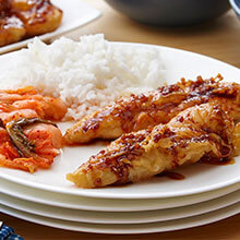 Honey Ginger Korean Fried Chicken