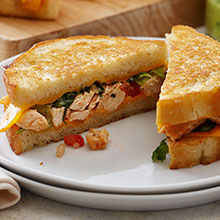 Chicken Grilled Cheese Tacos