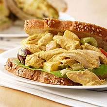 Apple and Curry Chicken Salad