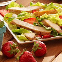 Southern Chicken Salad with Strawberries