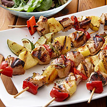 Easy Kona Pineapple Chicken Kebabs