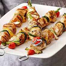 Lemon Oregano Chicken Kebabs