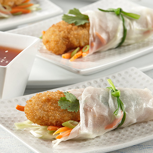 Crunchy Thai Spring Rolls