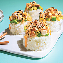 California Roll Chicken Stack