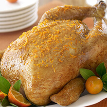 Orange Ginger Roast Chicken