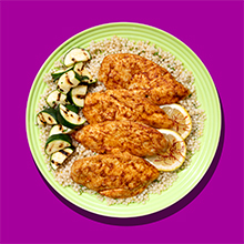 Lemon Saffron Chicken