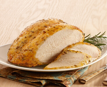 PERDUE® Oven Ready Whole Seasoned Roaster Bone-In Breast (3 lbs.)