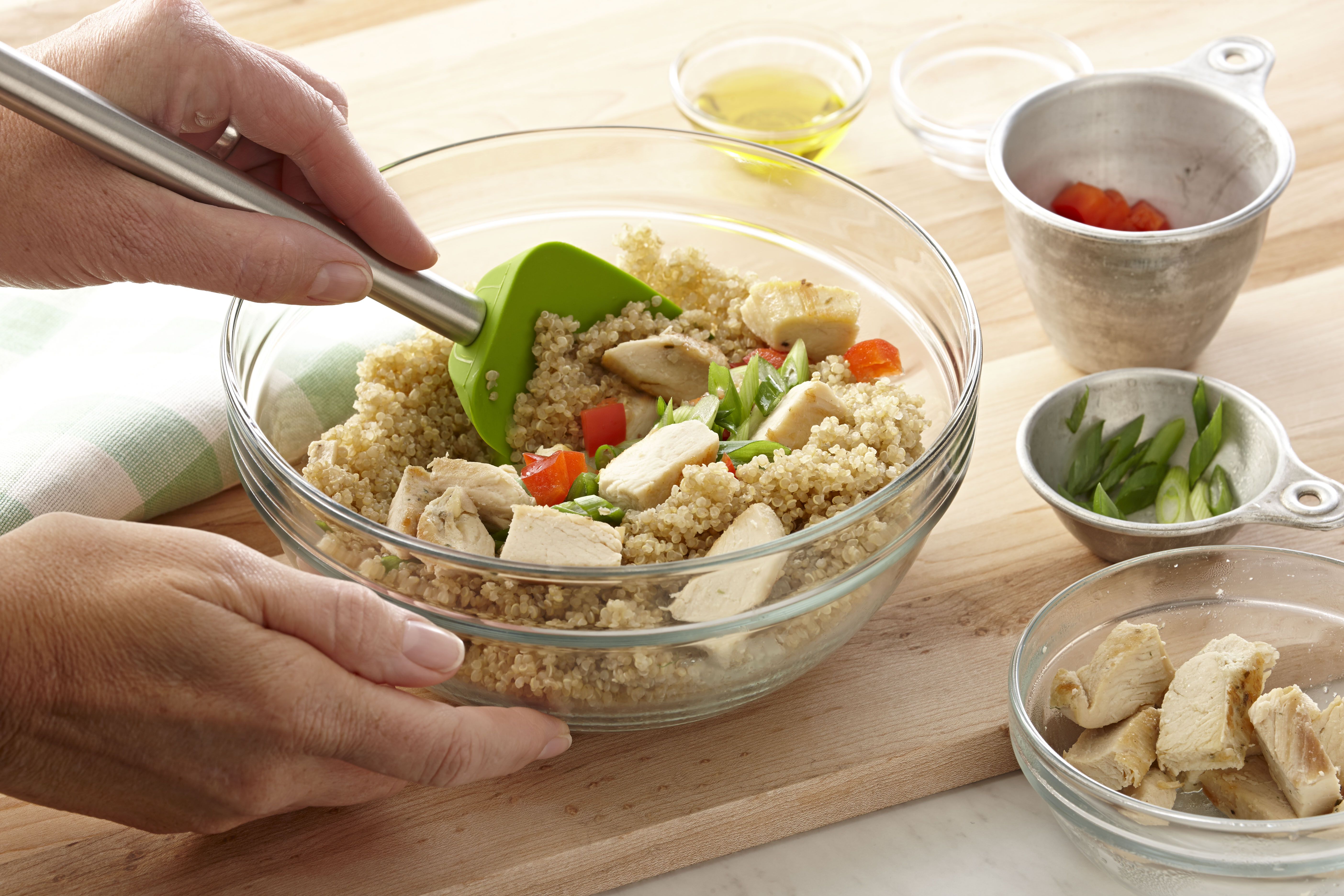 Southwest Chicken Quinoa Salad Step 2