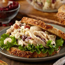 Apple Cran Chicken Salad Sandwich