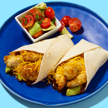 Chicken BBQ Avocado Wraps