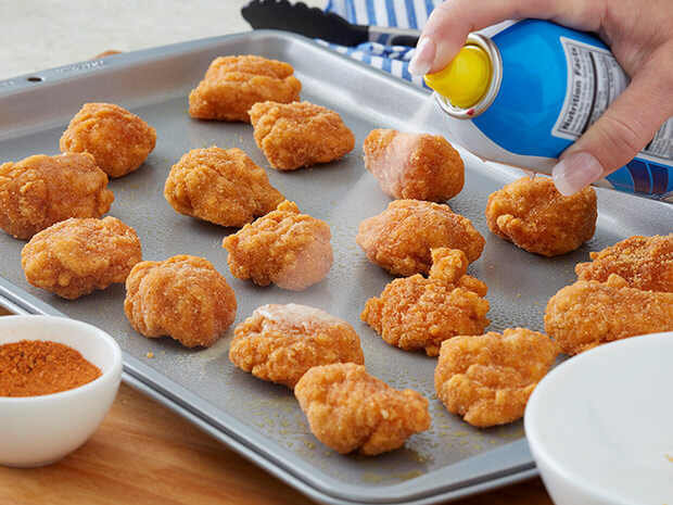Step 1 BBQ Popcorn Chicken Sliders Step 1