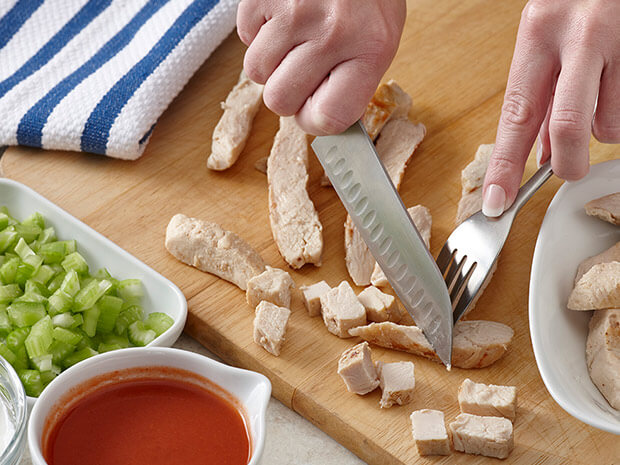 Step 1 Creamy Buffalo Chicken Dip Step 1
