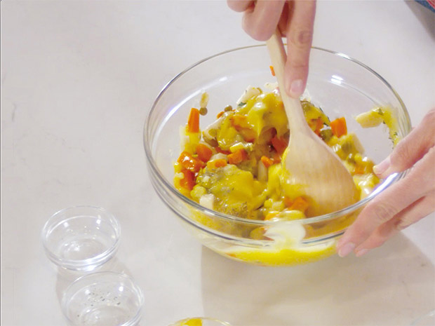 Step 1 Campfire Chicken Pot Pie Recipe for Outdoor Cooking Step 1