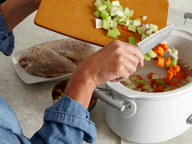 Step 1 Slow Cooker Chicken Noodle Soup | Easy One-Pot Meal Idea Step 1