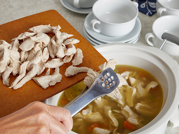 Step 4 Slow Cooker Chicken Noodle Soup | Easy One-Pot Meal Idea Step 4