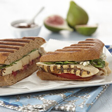Chicken Panini with Fig Jam