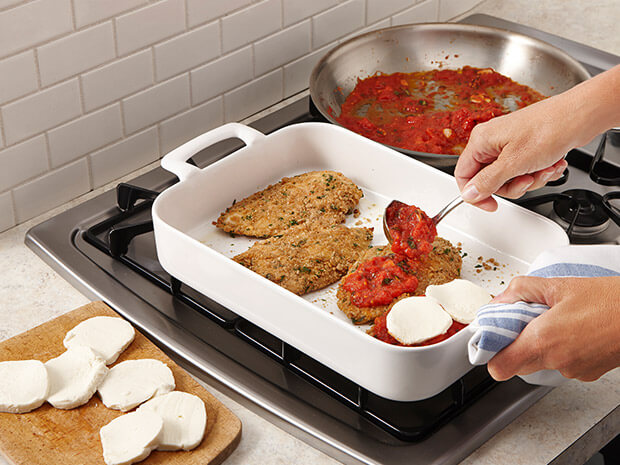 Easy 30-Minute Baked Chicken Parmesan Step 3