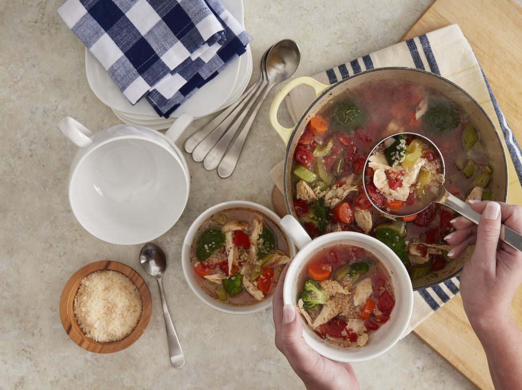 Quick and Healthy Chicken and Quinoa Soup Step 4