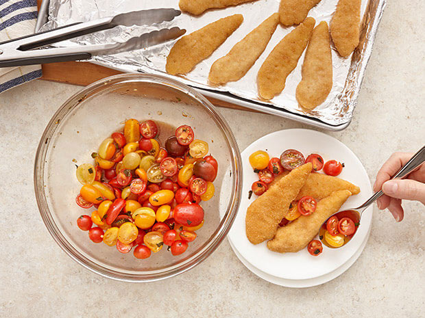Step 3 Bruschetta Topped Chicken Tenders Step 3