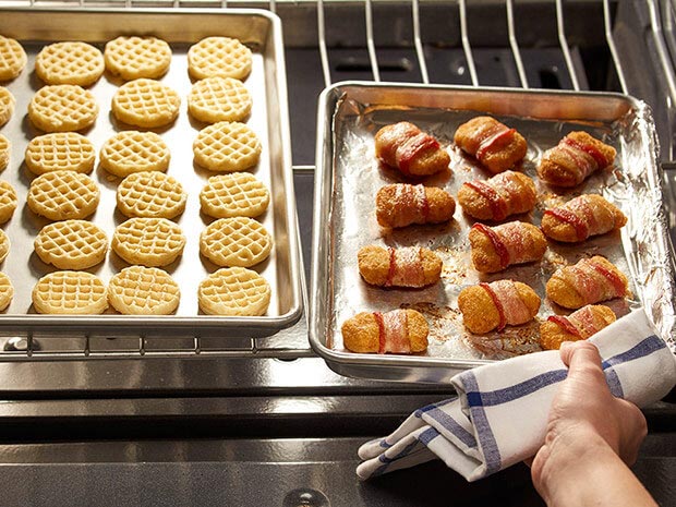 Step 2 Chicken Waffle BLTs Step 2