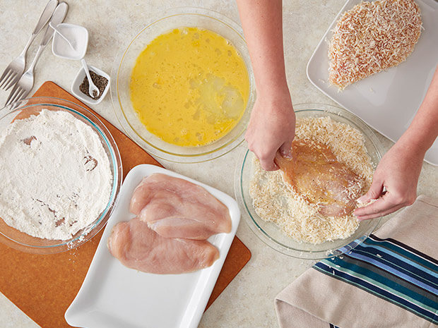 Crispy Coconut Chicken Step 1