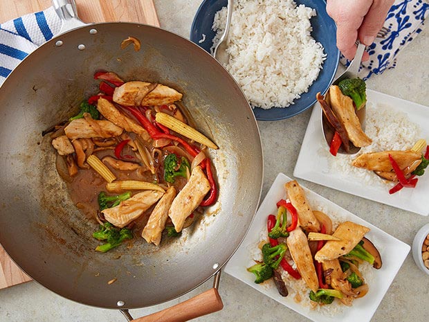 Step 4 Quick and Easy Stir Fry Chicken Strips with Orange Glaze Step 4