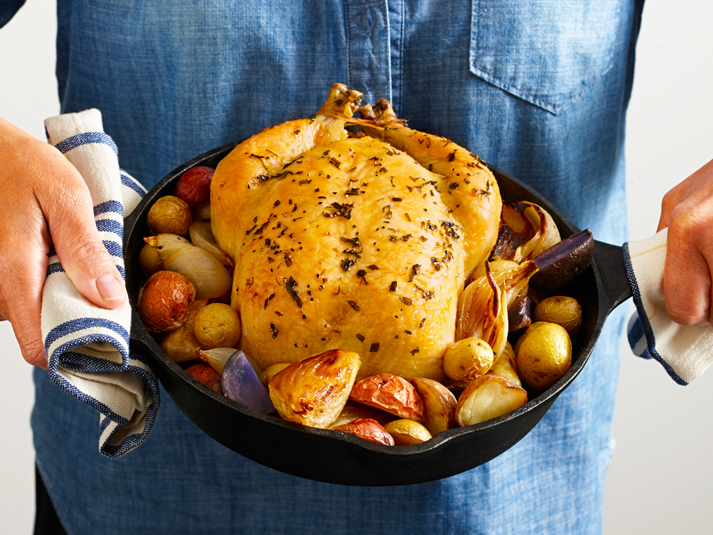 Tarragon Skillet Chicken And Potatoes Step 4